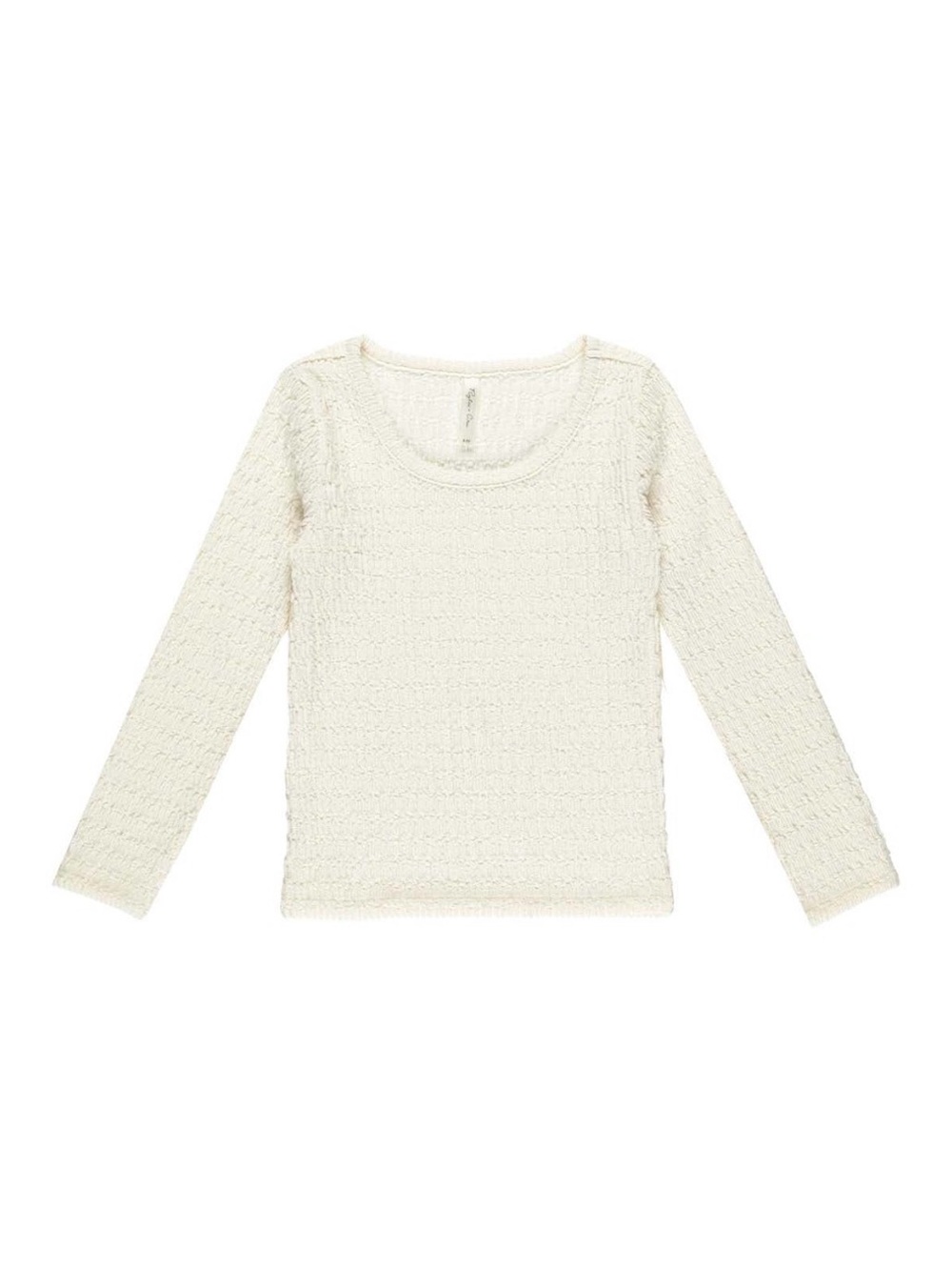 Rylee + Cru Textured LS Top